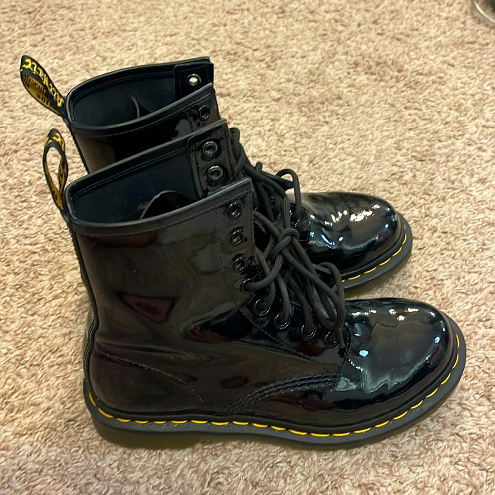 Dr. Martens 1460 nappa leather lace up boot